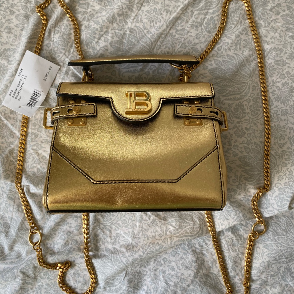 Balmain Paris back pack purse